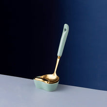 Load image into Gallery viewer, Stainless Steel Soup Ladle Soup Spoon Kitchen Supplies Tableware Hot Pot Spoon Kitchen Utensils Cooking Spoon Soup Spoon
