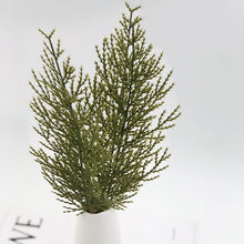 Load image into Gallery viewer, 35cm/24PCs Christmas Pine Cone Pine Needle Branches Simulation Green Plant Christmas Tree DIY Decoration Accessories