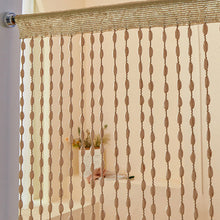 Load image into Gallery viewer, 1*2M Decorative Door Curtain Lantern Curtain Decorative Tassels Curtain Line Bedroom Partition Curtains
