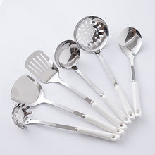 Load image into Gallery viewer, Household Kitchenware Full Set of Stainless Steel Spatula Set Spatula/Spoon Colander Cooking Cookware