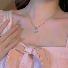 Load image into Gallery viewer, Moonlight Blue Necklace Clavicle Chain Jewelry Women's Gentle Wear Accessory