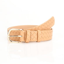 Load image into Gallery viewer, Belt Fashion Woven Pattern Pin Buckle Belt in Stock Whole All-Match Decorative Belt Jeans Strap