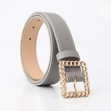 Load image into Gallery viewer, Hollow Square Buckle Decorative Belt Student All-Match Trouser Belt Women's Fashion Belt