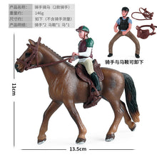 Load image into Gallery viewer, Micro Landscape Scene Decoration Horse Farm Toy Cattle Shed Farm Animal Model Toys Simulation Fence Accessories Animal Sand Table Toy