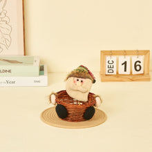 Load image into Gallery viewer, Festival Rattan Candy Basket Cute Doll Halloween Party Decoration Supplies