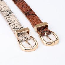 Load image into Gallery viewer, Belt Serpentine Belt Fashion Simple Jeans Pant Belt Ins Style Women's Belt Belt