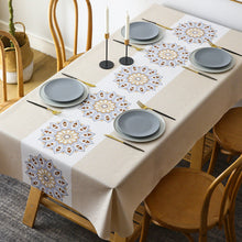 Load image into Gallery viewer, Holiday Night Restaurant PVC Waterproof Tablecloth Oil-Proof