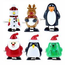 Load image into Gallery viewer, Christmas Clockwork Suit Toy Holiday Gift Movable Santa Claus Toy Suit