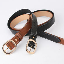 Load image into Gallery viewer, Women's Wide Belt Youth Casual Decorative Jeans Pant Belt Black Trend Belt