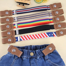 Load image into Gallery viewer, Baby Snap Button Type Boys Girls Kindergarten Kids Pant Belt