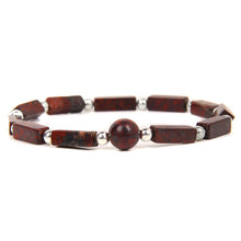 Load image into Gallery viewer, Natural Amethyst Rectangular Bracelet Women's Simple Fashion Charm Bracelet
