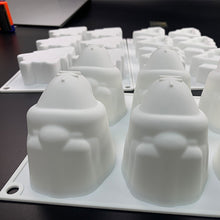 Load image into Gallery viewer, New Christmas Festival Mousse Cake Mold Christmas Tree Silicone Chocolate Mold Santa Claus Aromatherapy Candle Mould