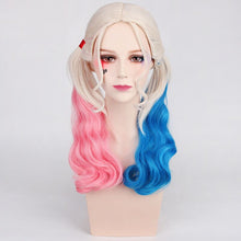 Load image into Gallery viewer, Suicide cosplay Halloween Quinn Squad Harley Monster Wig holster baseball bat Bracelet Belt necklace Gloves Accessories Full Set