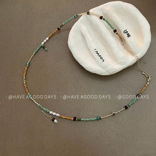 Load image into Gallery viewer, Stringed Pearls Necklace Fashion Short Necklace Accessories Necklace