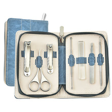 Load image into Gallery viewer, RAUSCH Manicure Implement Manicure Set 7-Piece Stainless Steel Nail Clippers Set