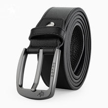 Load image into Gallery viewer, Belt Men Leather Pin Buckle Men's Belt Men First Layer Pure Cattlehide Pant Belt