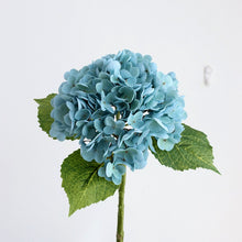 Load image into Gallery viewer, Artificial Flower Large Hydrangea Realistic Moist Feeling Hydrangea Artificial Wedding Flowers Decoration