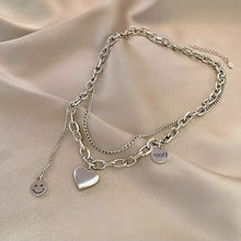 Load image into Gallery viewer, 2024 New Double-Layer Women's Love Necklace Decoration Matching Necklace