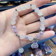 Load image into Gallery viewer, New Cute Bear Matte Crystal Bracelet Night Market Stall Boutique Bracelet Whole Gift for Bestie