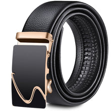 Load image into Gallery viewer, Men's Leather Belt Soft Leather Automatic Buckle Casual All-Matching Jeans Belt Men's Belt Belt