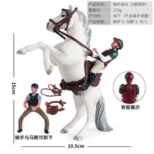 Load image into Gallery viewer, Micro Landscape Scene Decoration Horse Farm Toy Cattle Shed Farm Animal Model Toys Simulation Fence Accessories Animal Sand Table Toy