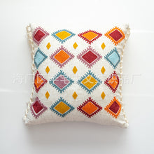 Load image into Gallery viewer, Moroccan Style Sofa Pillow Cases Embroidered Pillow Ethnic Style