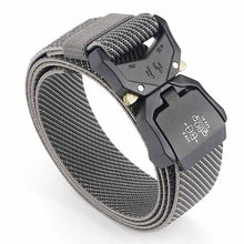 Load image into Gallery viewer, Tactical Nylon Waistband Men's Elastic Pant Belt Military Fan Tooling Belt