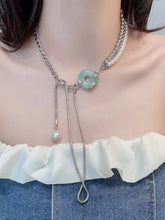 Load image into Gallery viewer, Chinese Style Beaded Stitching Necklace