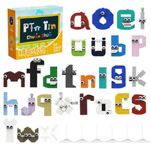 Load image into Gallery viewer, Buildmoc Children's Educational Toys Educational Alphabet Building Blocks Alphabet Building Blocks Legends