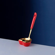 Load image into Gallery viewer, Stainless Steel Soup Ladle Soup Spoon Kitchen Supplies Tableware Hot Pot Spoon Kitchen Utensils Cooking Spoon Soup Spoon