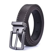 Load image into Gallery viewer, Simple Black Thin Belt Korean Retro Pin Buckle Jeans Strap Student