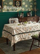 Load image into Gallery viewer, Velvet Rectangular Tablecloth Fabric Dining Table Cushion American Waterproof Coffee Table Tablecloth Ins Style round Tablecloth