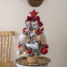 Load image into Gallery viewer, 45cm Christmas Tree with Light-Emitting Christmas Decoration Desktop Decoration