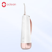 Load image into Gallery viewer, Portable Oral Irrigator Water Jet Flosser Smart Dental Whitening Irigator IPX7 Rechargeable Irygator Upgraded From W1 0ral irrigator