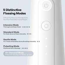 Load image into Gallery viewer, Portable Oral Irrigator Water Jet Flosser Smart Dental Whitening Irigator IPX7 Rechargeable Irygator Upgraded From W1 0ral irrigator