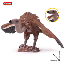 Load image into Gallery viewer, Oenux Classic Bird Animal Flamingos Parrot Sea Mew Peacock Owl Ostrich Model Solid PVC Action Figures Miniature Education Toy