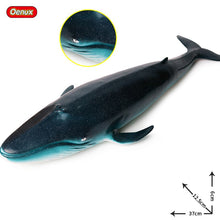 Load image into Gallery viewer, Oenux Large Size Sea Life Animals Soft Great White Shark Big Shark Action Figures Model Lifelike Educational Toys For Kids Gift