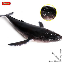 Load image into Gallery viewer, Oenux Large Size Sea Life Animals Soft Great White Shark Big Shark Action Figures Model Lifelike Educational Toys For Kids Gift