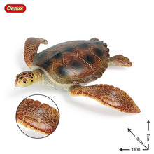 Load image into Gallery viewer, Oenux Large Size Sea Life Animals Soft Great White Shark Big Shark Action Figures Model Lifelike Educational Toys For Kids Gift