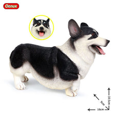 Load image into Gallery viewer, Oenux Lovely Corgi Simulation Dog Animals Action Figures Baby Running Corgi Model Figurine PVC Lifelike Collection Cute Kid Toy