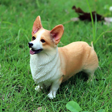 Load image into Gallery viewer, Oenux Lovely Corgi Simulation Dog Animals Action Figures Baby Running Corgi Model Figurine PVC Lifelike Collection Cute Kid Toy