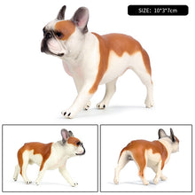 Load image into Gallery viewer, Oenux Lovely French Bulldog Animals Cute Puppy Sleep Lazy Dog Action Figures Model Figurine PVC Home Decoration Education Toy