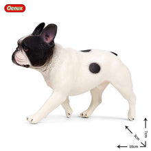 Load image into Gallery viewer, Oenux Lovely French Bulldog Animals Cute Puppy Sleep Lazy Dog Action Figures Model Figurine PVC Home Decoration Education Toy