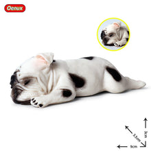 Load image into Gallery viewer, Oenux Lovely French Bulldog Animals Cute Puppy Sleep Lazy Dog Action Figures Model Figurine PVC Home Decoration Education Toy