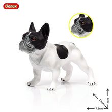 Load image into Gallery viewer, Oenux Lovely French Bulldog Animals Cute Puppy Sleep Lazy Dog Action Figures Model Figurine PVC Home Decoration Education Toy