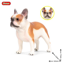Load image into Gallery viewer, Oenux Lovely French Bulldog Animals Cute Puppy Sleep Lazy Dog Action Figures Model Figurine PVC Home Decoration Education Toy