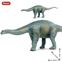 Load image into Gallery viewer, Oenux Mini Jurassic Stegosaurus Saichania Solid PVC Dinosaur World Animal Model Action Figures Collection Toy For Kids