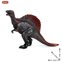 Load image into Gallery viewer, Oenux Mini Jurassic Stegosaurus Saichania Solid PVC Dinosaur World Animal Model Action Figures Collection Toy For Kids