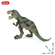 Load image into Gallery viewer, Oenux Mini Jurassic Stegosaurus Saichania Solid PVC Dinosaur World Animal Model Action Figures Collection Toy For Kids