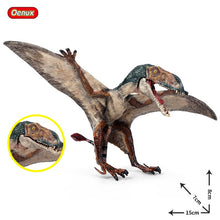 Load image into Gallery viewer, Oenux Mini Jurassic Stegosaurus Saichania Solid PVC Dinosaur World Animal Model Action Figures Collection Toy For Kids
